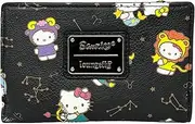 [Loungefly] Sanrio Hello Kitty Zodiac Updated Allover Print Zip Around Wallet