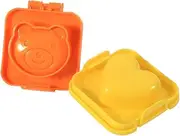 Cute Eggs Maker Set for Kitchen Bento DIY Cooking Tools 6 Pcs Cartoon Shapes Kids