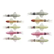 Glows Squids Skirts Fishing Baits Soft Octopuses Lures Saltwaters Fishing Tackle