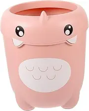 ANDRESLAD Garbage Can Garbage Storage Holder Paper Waste Basket Small Trash Can with Lid Car Storage Bin Pencils Bedside Trash Girl Trash Bin Outdoor Plastic Office Storage Bucket