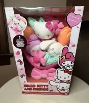 2025 NIB Hello Kitty & Friends Plush Valentines Bouquet My Melody Cinnamoroll