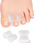 12 Pack Gel Toe Separators Silicone Toe Spacers for Women Men Bunion Corrector T