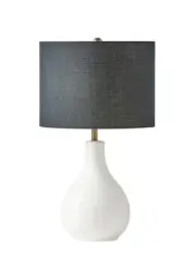 Craftmade 86253 21-1/2" Tall Vase Table Lamp - White