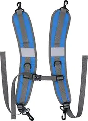Waterproof Replacement Shoulder Strap,1 Pair Nylon Durable Backpack Shoulder Adjustable Straps Belt Repair Parts Accessory