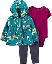 [Carter's] 3-Piece Floral Little Cardigan Set s