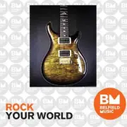 PRS Core Custom 24 Electric Guitar Yellow Tiger Smokeburst - Pattern Thin Neck 1