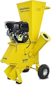 Greatbull 6.5HP 208cc Chipper Shredder/Mulcher with Alloy Steel Blades(GBD601A)