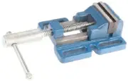 RS Pro DRILL PRESS VICE 80x80x32.5mm Hardened & Ground Jaws, Screw Mounting