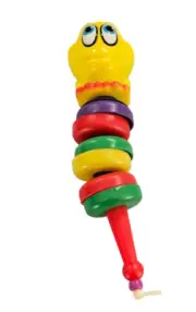 HAPPYBUG FOOT TOY OR HANGING MEDIUM PARROT BIRD TOYS FREE SHIPPING