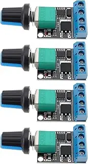 EMSea 4pcs PWM DC5V-16V 10A Motor Speed Controller Voltage Regulator Stepless Speed Regulator Suitable for Dc Motor Fan Fish Tank Oxygen Pump