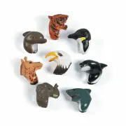 Bc Animal Set Finger Puppet Rings, Jewelry, 12 Pieces