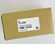 ICOM HM-232 Hand Microphone with UP/DOWN Switch (Successor to HM-103)