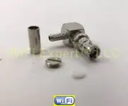 Fakra ANGLE Female 50oHm Solder crimp RG174 RG316 LMR100 RG188 RF connector USA