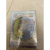 在飛比找蝦皮購物優惠-二手preschool pre DVD加翻翻書形狀shape