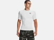 Under Armour Men's HeatGear Armour Compression Short Sleeve Shirt 1361518-100