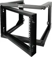 Tecmojo 2 Post 6RU Wall Mount Server Rack, 19 inches Open Frame Server Rack w...