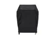Crossray Heavy Duty Cover for Extreme Electric BBQ w Trolley TCE22TR Black