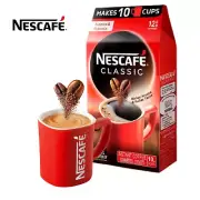NESCAFE Classic Arabica & Robusta Original Instant Coffee 10 sachets per 1 pack