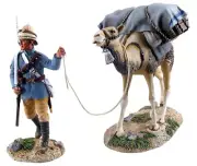 William Britain: 27030 British Camel Corps Trooper and Pack Camel (Retired)