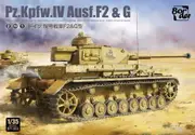 Border Model 1/35 Panzer IV F2 & G, 2 in 1 Plastic Model Kit [BT004]