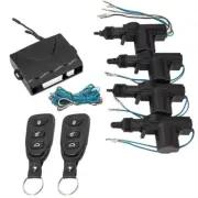 Car Door Lock Remote Control 4 Door Keyless Entry Central Locking Kit
