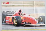 Poster Michael Schumacher Ferrari F310 Autosprint
