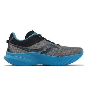 Saucony 競速跑鞋 Kinvara 14 男鞋 灰 藍 輕量 反光 運動鞋 索康尼 S2082360