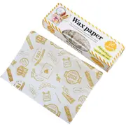 50 Sheets Of Printed Food Packaging Paper Oil Resistants Paper For Pastries Cakes Sandwiches And Burgers Baking Parchment Liners