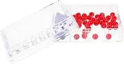 jojofuny 1 Set Machine Lucky Machine Small Ball Machine Tombola Desktop Game Toy Bingo Game for Adults Portable Game Console Funny Party Toy Plastic 3D Acrylic Manual