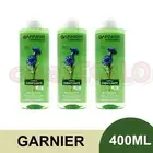 3x GARNIER 400mL ORGANICS MICELLAR WATER SOOTHING CORNFLOWER