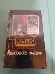 1990-91 Skybox-NBA Basketball-Series 1-36 Packs-Factory Sealed Box!!