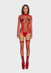 Love Demands Fishnet Bodysuit