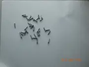 SOLID ALUMINUM COUNTER SUNK RIVETS 1/8 x 5/8" 50 PCS. NEW