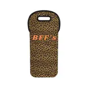 Wine Tote Chiller Bag, Leopard for Your BBF, Wine lover, Animal, Reusable