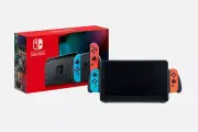Gaming Console - Nintendo Switch Console with Neon Blue & Red Joy-Con