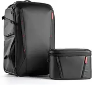 PGYTECH OneMo 2 35L-45L Camera Backpack with Shoulder Bag for 17“ Laptop for Photographers, Waterproof DSLR Backpack for Canon/Nikon/Sony, Drone Backpack for DJI Mini 3 Pro/Mavic 3/ FPV