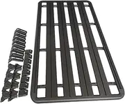 Universal Aluminium Platform Luggage Carriers Basket Flat Cross Roof Rack