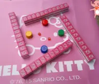 在飛比找Yahoo!奇摩拍賣優惠-hellokitty 可愛麻將 家用卡通KT麻將 中大號手打