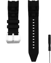 [CACA Watchband] CACA for Invicta Pro Diver Watch Replacement Rubber Silicone Band/Strap - Black Invicta Watch Bands