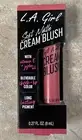 L A Girl Cream Blush Soft Matte GBL444 Kiss Up Blendable 0.27 Fl Oz