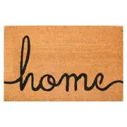 Solemate Coir Home Mat 50x80cm Eco Friendly Sustainable Home Natural & Black