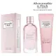 【ABERCROMBIE & FITCH】 同名經典女性淡香精100ml(送身體乳100ml+小香乙瓶)