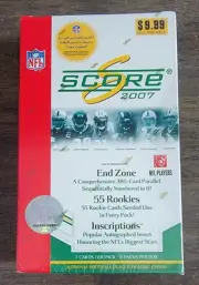 2007 Score NFL Football Blaster Box (77 Cards) - Factory Sealed