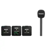 Rode Wireless GO II Dual Channel Wireless Microphone System with Interview GO