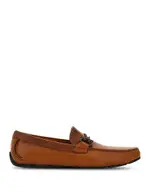 Ferragamo Men's Front 4Vit Gancini Ornament Slip On Drivers