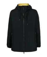 Tatras Logo-Patch Zipped Hooded Jacket 2 black
