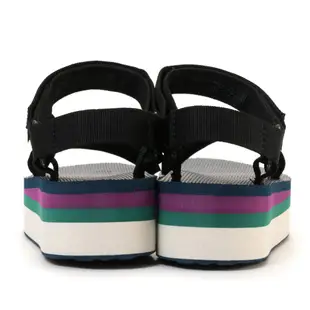 TEVA W FLATFORM UNIVERSAL PETRO-織帶涼鞋 女款 厚底涼鞋 1013653-BLK