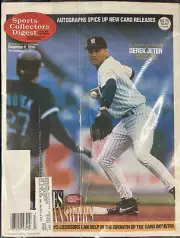1996 Sports Collectors Digest: Derek Jeter ROY Interview & Checklist - Sealed