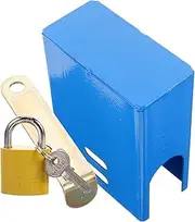 FONDOTIN 1 Set Outdoor Water Spigot Lock Protective Cover Kit for Garden Security Weatherproof Locking for Tap Protection