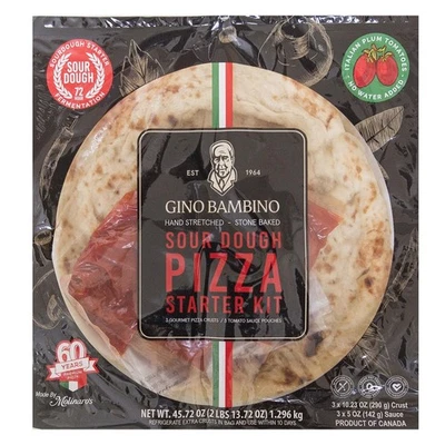 Gino Bambino Sourdough Pizza Starter Kit, 45.72 Ounce